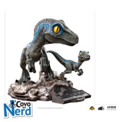 Blue and Beta Figure - Jurassic World Dominion MiniCo 13 cm