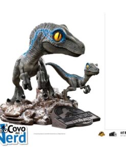 Blue and Beta Figure - Jurassic World Dominion MiniCo 13 cm