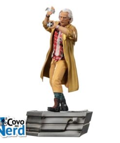 Doc Brown Figure - Back to Future II - Art Scale 1/10 25 Cm