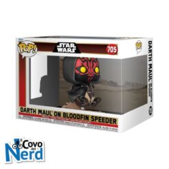 Funko POP! Rides Superdeluxe: Star Wars - Darth Maul on Bloodfin Speeder 705