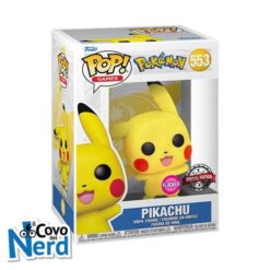 Funko POP! Games: Pokémon - Pikachu Special Edition Flocked 553