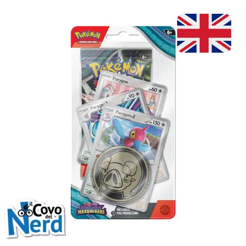 Twilight Masquerade Porygon Premium Checklane Blister - Pokémon TCG - ENG