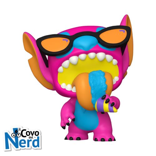 Alternative view of Funko POP! Disney: Lilo & Stitch - Summer Stitch (Blacklight) Special Edition 1414