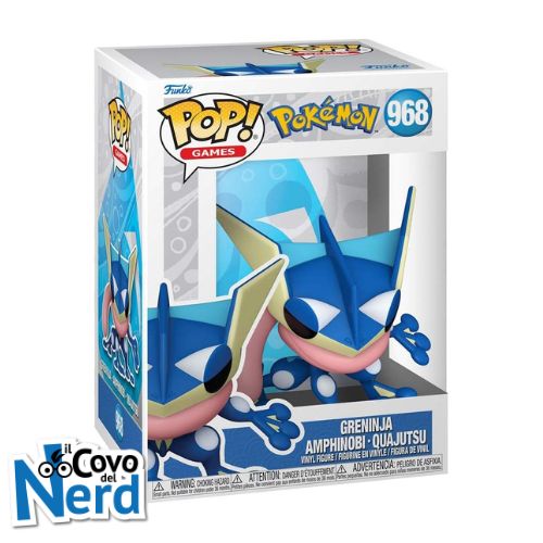Funko POP! Games: Pokémon - Greninja 968 EMEA