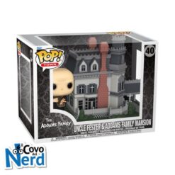 Funko POP! Town: The Addams Family – Uncle Fester & Addams Family Mansion 40