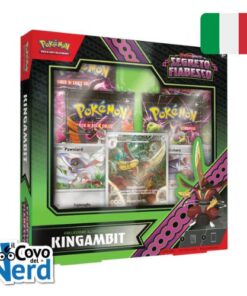 Confezione Illustrazione Kingambit Segreto Fiabesco - Scarlatto & Violetto ITA Pokémon TCG