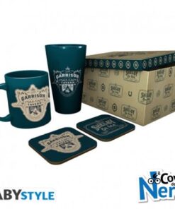 Peaky Blinders Gift Set Bicchiere XXL + Tazza + 2 Sottobicchieri Garrison GFB0104