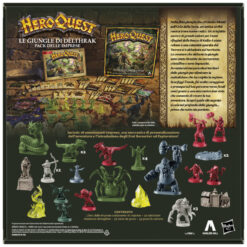 Alternative view of HeroQuest: Le Giungle di Delthrak - Espansione