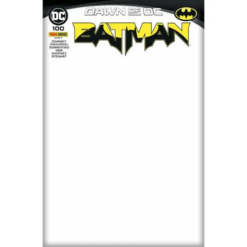 Batman 100 Variant Blank Cover