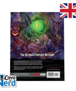 Alternative view of D&D Monster Manual Alternative Cover 2024 ENG - Dungeons & Dragons