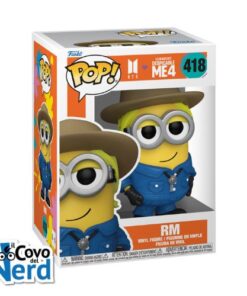 Funko POP! Rocks: Despicable Me 4 x BTS - Minion as RM 418