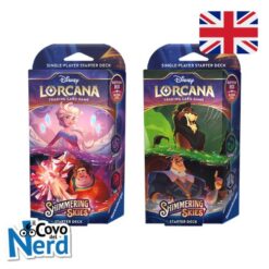 Starter Decks Shimmering Skies Bundle di 2 Mazzi - ENG - Lorcana TCG Disney