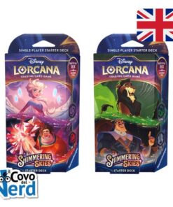 Starter Decks Shimmering Skies Bundle di 2 Mazzi - ENG - Lorcana TCG Disney