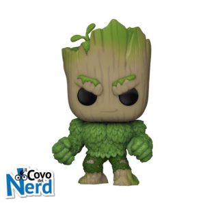 Alternative view of Funko POP! Marvel: We Are Groot - Groot as Hulk 1397
