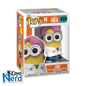 Funko POP! Rocks: Despicable Me 4 x BTS - Minion as Jin 419