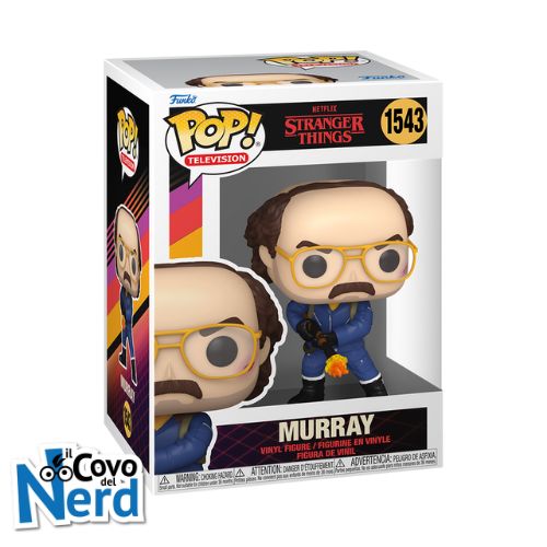 Funko POP! Television: Stranger Things - Murray 1543