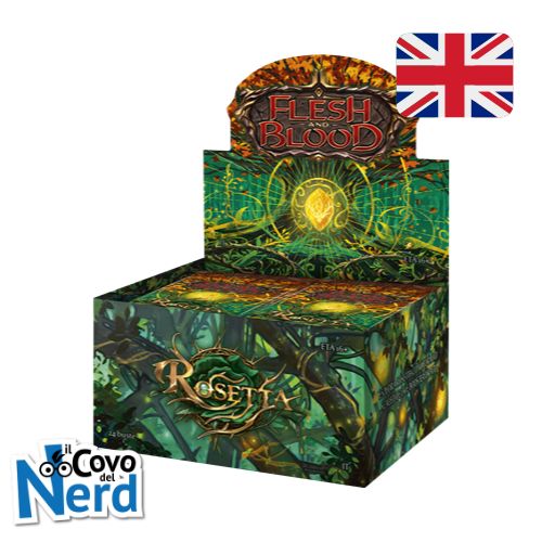 Rosetta ENG Booster Display (24 Packs) - Flesh & Blood TCG