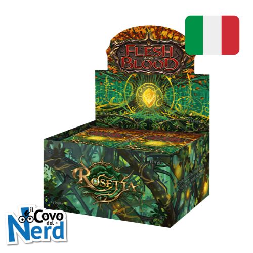 Rosetta ITA Booster Display (24 Packs) - Flesh & Blood TCG
