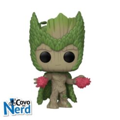 Alternative view of Funko POP! Marvel: We Are Groot - Groot as Scarlet Witch 1395