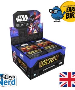 EARLY BIRD! Shadows of the Galaxy Box (24 BUSTE) Star Wars Unlimited TCG ENG