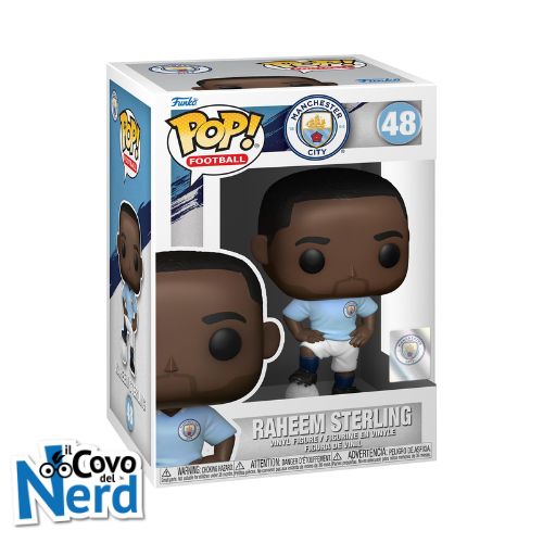 Funko POP! Football: Manchester City - Raheem Sterling 48