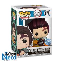 Funko POP! Animation: Demon Slayer - Tanjiro (Hinokami Kagura Dance) Special Edition Glows in the Dark Chase Exclusive 874