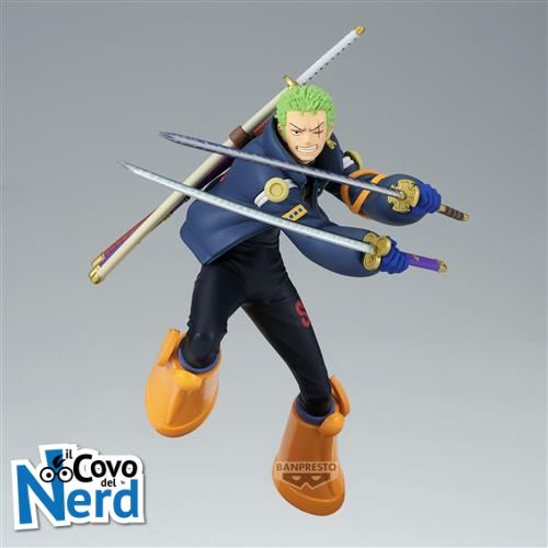 Roronoa Zoro Figure - One Piece: Battle Road Collection 16cm - 89843