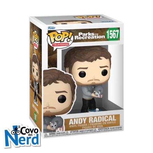 Funko POP! Television: Parks and Recreation - Andy Radical 1567