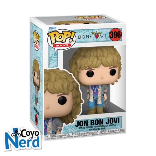 Funko POP! Rocks: Bon Jovi - Jon Bon Jovi 396