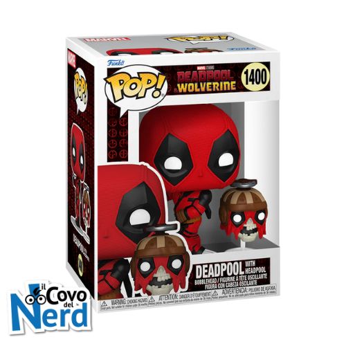 Funko POP! Marvel: Deadpool & Wolverine - Deadpool with Headpool 1400