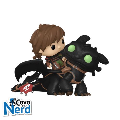 Funko POP! Ride Superdeluxe: How to Train your Dragon 2: Hiccup with toothless 123