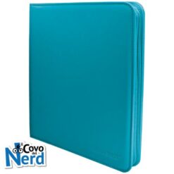 Vivid Zippered 12-Pocket PRO-BINDER - Teal