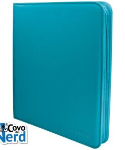 Vivid Zippered 12-Pocket PRO-BINDER - Teal
