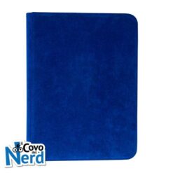 Vivid Blue Deluxe 9-pocket Zippered Pro Binder