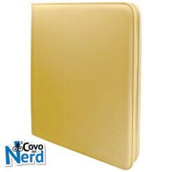 Zippered 12-Pocket PRO-BINDER - Yellow