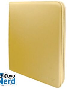 Zippered 12-Pocket PRO-BINDER - Yellow