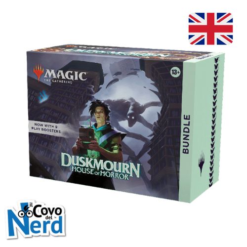 Bundle ENG Duskmourn: House of Horrors (9 Bustine) Magic the Gathering