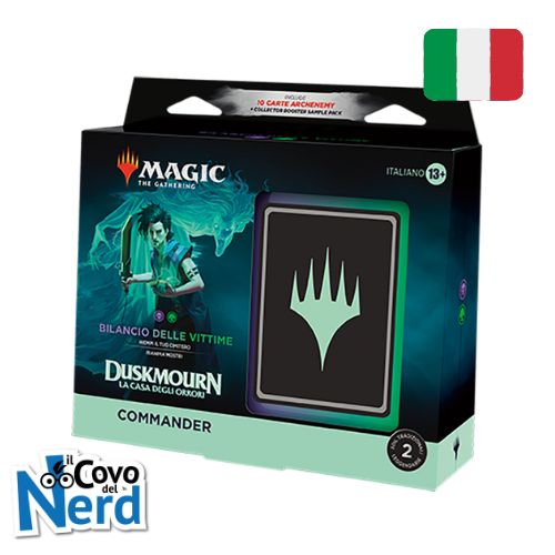 Bilancio delle Vittime Commander Deck ITA Duskmourn: La Casa degli Orrori - Magic the Gathering