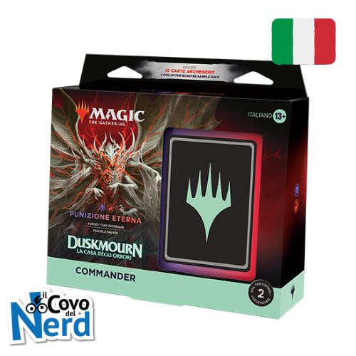 Punizione Eterna Commander Deck ITA Duskmourn: La Casa degli Orrori - Magic the Gathering