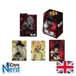 DBS Sleeves Set 01 Bardock Fusion World Official Card Case and Card - Dragon Ball Super TCG EN