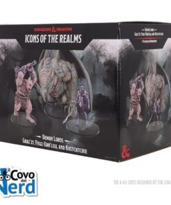 D&D Demon Lords Graz'zt, Fraz Urb'luu, and Kostchtchie - Icons of the Realm - WZK96267