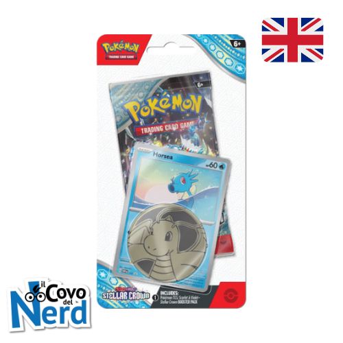 Stellar Crown Horsea Checklane Blister - Pokémon TCG - ENG