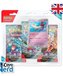 Stellar Crown Latias Blister 3 Bustine - Pokémon TCG - ENG
