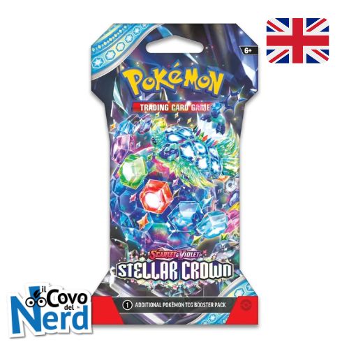 Stellar Crown Paper Sleeve Bustina Singola - Pokémon TCG - ENG
