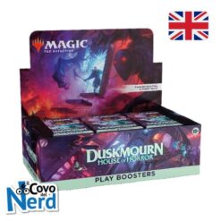Play Booster ENG Duskmourn: House of Horrors Display 36 Bustine Magic the Gathering