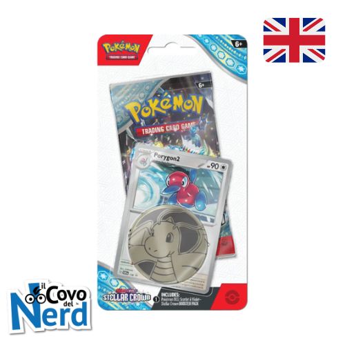 Stellar Crown Porygon2 Checklane Blister - Pokémon TCG - ENG