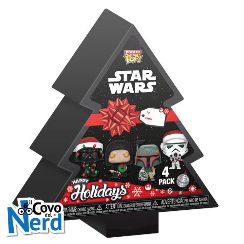 Funko POP! Star Wars: Tree Holiday Box (4 Pack)