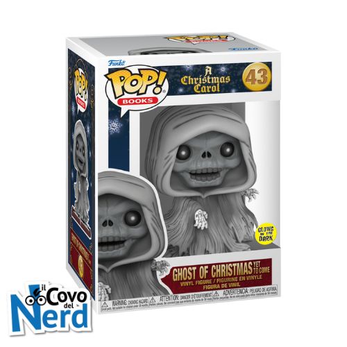 Funko POP! Books: A Christmas Carol - Ghost of Christmas Yet to Come Glow in the Dark 43