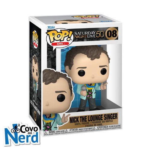 Funko POP! Saturday Night Live: SNL 50th Anniversary - Nick the Lounge Singer 08