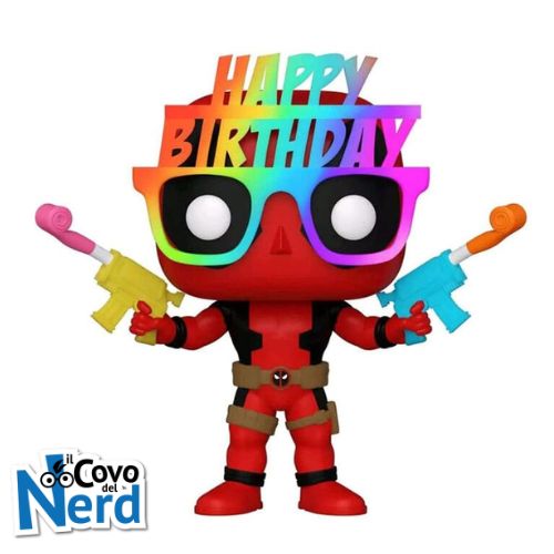 Funko POP! Marvel: Deadpool - Birthday Glasses Deadpool 783